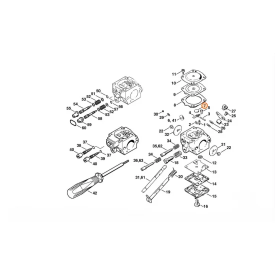 STIHL  Zatyczka zamykająca 4117 122 9402
